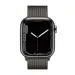 Apple Watch Series 7 Cellular - 41 mm Graphite Stainless Steel Case with Graphite Milanese Loop