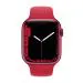 Apple Watch Series 7 GPS - 45 mm Red Aluminum Case with Red Sport Band