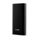 Urbn 20000 mAh Metal 20W Type C Power Bank with Micro & Type-C Port, Quick Charge & Power Delivery Compatible, Black