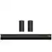 MATATA MTMS41S23 4.1 Channel 40 Watts Wireless Soundbar with Built -In Amplifier Multiple Connectivity Modes, Black