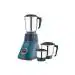 Bajaj 550W Splendora 3 Jars Mixer Grinder with 3 Sturdy and Durable SS Jars (Blue)