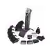 Wahl Lithium Ion Stainless Steel Trimmer with 4 Interchangeable Head Attachments