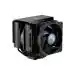 Cooler Master MasterAir MA624 Stealth CPU Air Cooler, 6 Heat Pipes, Dual SickleFlow 140 Fan