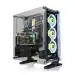 Thermaltake DistroCase 350P Mid Tower Chassis with Water Loop, D5 Pump, and 48 LEDs