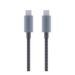 Sortd S-CC100W-1MB 1 Meter USB-C to USB-C 100 Watts Fast Charging Nylon Braided Cable,Black