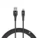 Boat Micro USB 600 Smart Tangle Free Micro USB Cable, Mercurial Black