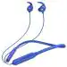 Noise Sense Bluetooth Wireless in Ear Neckband Earphones,Neckband Earphones with Fast Charging, Up to 25H Playback, Powerful Bass, with mic for Clear Calls, Type C Port, IPX5, Voice Assistant (Cobalt Blue)
