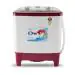 Sansui 7 Kg Semi Automatic Top Loading Washing Machine with 3 Wash Programs, JSP70S-2024L, Burgundy