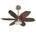 Polycab 800 mm Superia Lite SP03 Ceiling Fan, Antique Copper Rosewood