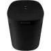 SONOS One SL Multimedia Speaker, Two Class-D digital amplifiers, Humidity Resistant, Capacitive Touch Controls, Works with Apple AirPlay 2, Black, SNS-ONESLS22