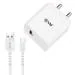 EVM ENQUICK CH-06 QC 3.0 Travel Charger with USB Type-C Cable, White