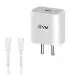 EVM ENPOWER PD-011 Travel Charger with USB Type-C Port, White