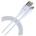 PTron 1M Solero T241 2.4A USB Type-C Charging Cable (White)