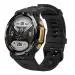 Amazfit T-Rex 2 (1.39 inch)  AMOLED, 10 ATM Water resistant, Bluetooth v5.0, 150+ Sports Modes, Rugged Outdoor GPS, Smart Recognition of Strength Training Exercises, PeakBeats Workout Status Algorithm, GPS maps import, ASTRO BLACK GOLD