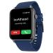 boAt Wave Voice Smart Watch Bluetooth Calling 4.29 cm (1.69 inch) HD Display, 2.5D Curved Touch Display, IP68 Dust Water Resistant, Up to 10 Days of Battery Life, 2 days with Bluetooth Calling (Ink Blue)