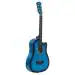 Intern INT-38C-LGP-3TS Acoustic Guitar for Right Hand Orientation, Blue
