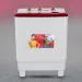 Karbonn 7 Kg Semi Automatic Top Load Washing Machine, White/Red, KJC70S-2024L