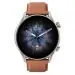 Amazfit GTR 3 Pro Smart Watch with 3.68 cm (1.45 inch) AMOLED Display, Brown Leather