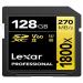 Lexar Professional 1800x 128 GB Gold Series SDXC Memory Card