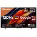Hisense 43A6K 108 cm (43 inches) 4K UHD Smart Google LED TV (Black) (2023 model) with Dolby Vision and ATMOS