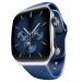 boAt Ultima Vogue Smart Watch with 4.97 cm (1.96 inch) AMOLED Curved Display, Bluetooth Calling, Functional Crown, Widget Control, Always On Display, Heart Rate & SpO2 Monitoring, IP67 Rated (Deep Blue)