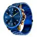 boAt Enigma X700 Smart Watch with 3.86 cm (1.52 inch) AMOLED Display,Premium Metal Body Design & Functional Crown,Advanced BT Calling, 200+ Cloud Watch Faces,World Clock, HR & SpO2,IP67(Copper Blue)