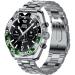 Alt Regal Met Smartwatch with Bluetooth Calling, 1.28 Inch TFT Screen,Luxury Metallic Strap IP67 Water Resistance, Heart Rate, SPO2, Upto 7 days battery,In Built Game,Green Silver