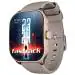 Fastrack Limitless FS1 Pro Smartwatch, Dull Gold & Beige