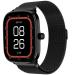 Noise ColorFit Macro Smartwatch, Black Link