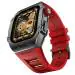 Fire-Boltt ASPHALT Smart Watch with 1.91 inch Full Touch Screen, Bluetooth Calling, Health Suite, 123 Sports Modes, 400 mAh Battery & IP67 Water Resistance (Gun Metal Red)