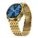 Fire-Boltt Diamond Luxury Stainless Steel Smart Watch with 1.43 inch AMOLED Screen, 466 x 466 px Resolution, 750 NITS Brightness, Bluetooth Calling, 300 Sports Mode, IP67 Rating (Gold Rush)