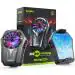 SpinBot IceDot Wireless Mobile Cooler,Battery Powered, Semiconductor Technology Mobile Phone Cooler