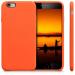 M Cart Orange Silicone Protective Cover Case For Apple Iphone 6 Plus, 6S Plus