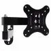 Rissachi Rotatable TV Wall Mount Stand for 12 to 27 inch LCD/LED/Monitor/Smart TV, Full Motion Swivel Bracket