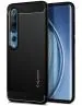 Spigen Matte Black TPU Rugged Armor Back Cover Case For Xiaomi Mi 10 And Mi 10 Pro