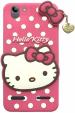 Aviaaz Lenovo K5 Plus Hello Kitty Pink Silicon Back Cover