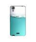 Casotec Half Fill Design Printed Silicon Soft TPU Back Case Cover for Micromax Canvas Selfie Lens Q345