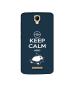 Casotec Sleep Pattern Design Printed Silicon Soft TPU Back Case Cover for Panasonic P50 Idol