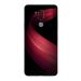 GADGETSWRAP Printed Vinyl Skin Sticker for LG G7 - Red Swirl