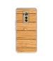 Casotec Wooden Texture Pattern Design Printed Silicon Soft TPU Back Case Cover Tecno Phantom X 4G