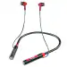 Riviera RNB-08 Bluetooth Neckband|Bluetooth Earphones| Headphones with Mic| Neckband| Headsets|Earphone 50 Hours Music Playtime 5U Speakers Wireless Headphones - Red