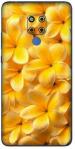 aadia Huawei Mate 20 X Matte Vinyl Flower Printed Mobile Skin Sticker with Scratch Resistant Lamination