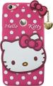 BINTAGE Back Cover for Kitty Samsung J4 (Pink, Waterproof, Silicon, Pack of: 1)