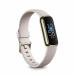 Fitbit FB422GLWT Luxe Fitness & Wellness Tracker With 24/7 HR Monitor, Stress Management(White/Gold)