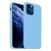 LIRAMARK Liquid Silicone Soft Back Cover Case for Apple iPhone 11 Pro (Sky Blue)
