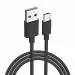 LA' FORTE Ctype Charging and Data Cable (Black, 1 Mtr)