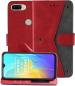 Autofocus Faux Leather Back Case Flip Cover for Realme U1 with ID Card Slot | Foldable Stand | 2 Card Slot | 1 Cash Slot | Magnetic Closure - Executive Red, 22372