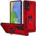 KrKis Samsung Galaxy A73 5G Red Rubber Grip Case Back Cover, Ruvttn-5655699