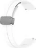 JOBINKA 22mm Smart Watch Strap with Metal Magnetic Lock Clasp,suitable for all 22mm watches Smart Watch Strap (White)