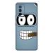 GADGETSWRAP Printed Vinyl Skin Sticker for Vivo Y75 - futurama bender cigar